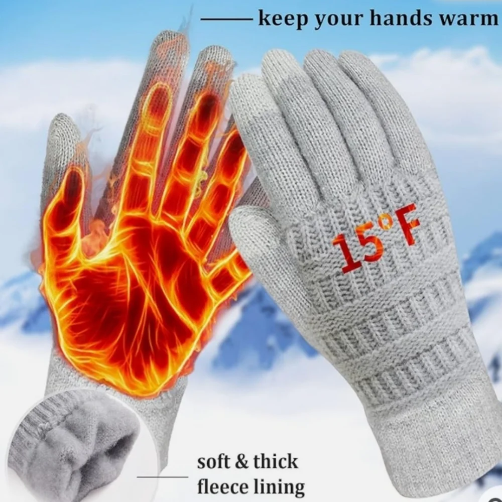 Gloves - Winter Touch Screen Thermal Gloves For Men Or Womam